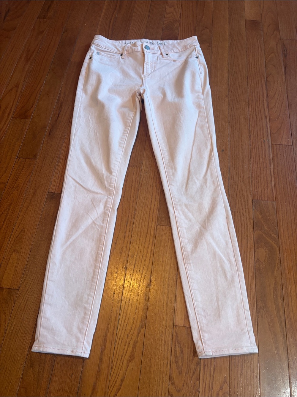Articles Of Society Pale Pink Skinny Jeans. Size 26